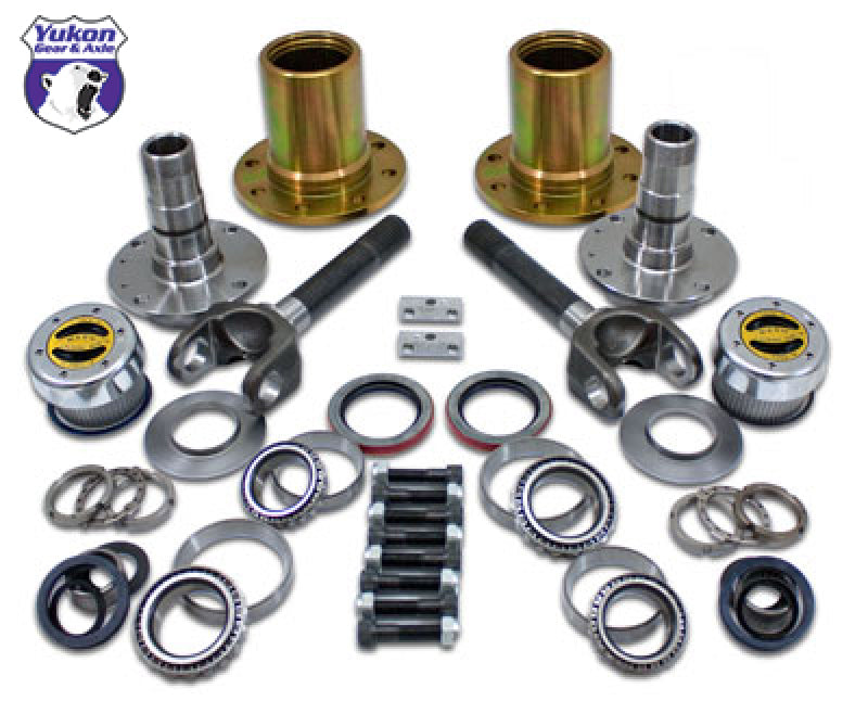 Yukon Gear Spin Free Locking Hub Conv Kit For Dana 30 & Dana 44 TJ / XJ / YJ / 27 Spline / 5 X 4.5in - eliteracefab.com