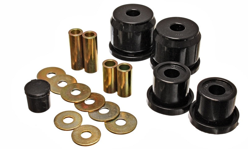 Energy Suspension 00-09 Honda S2000 Black Rear Differential Carrier Bushing Set - eliteracefab.com