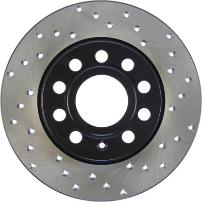 StopTech Drilled Cryo Sport Brake Rotor Rear Left 12-13 Volkswagen Beetle Stoptech