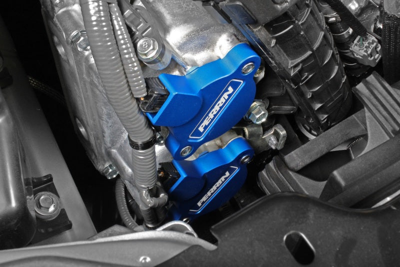 Perrin 15-22 WRX Cam Solenoid Cover - Blue - eliteracefab.com