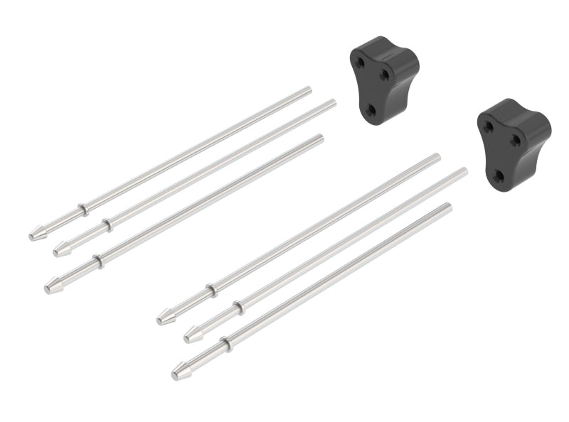 Borla Hanger & Isolator Kit - 6 Hanger Rods & 2 Rubber Isolators - eliteracefab.com