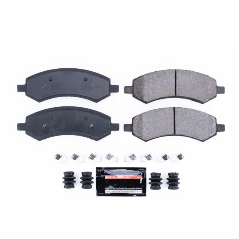 Power Stop 07-09 Chrysler Aspen Front Z23 Evolution Sport Brake Pads w/Hardware - eliteracefab.com