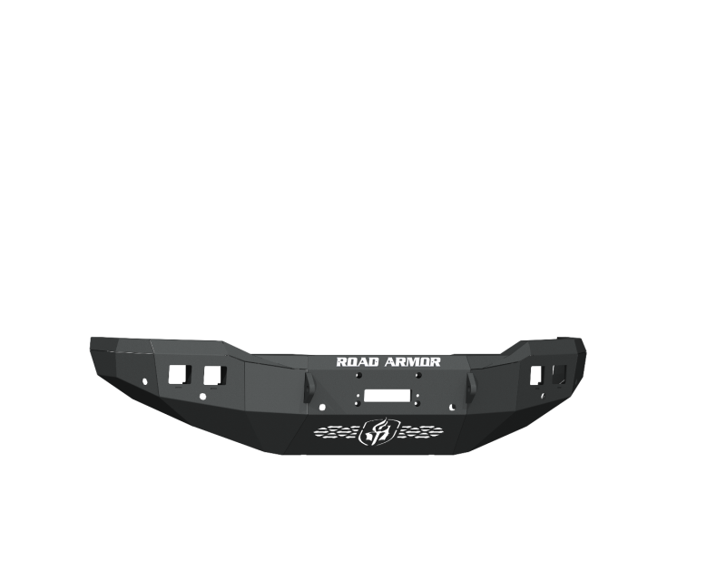 Road Armor 19-20 Ram 2500 Stealth Front Winch Bumper w/6 Sensor Holes - Tex Blk - eliteracefab.com