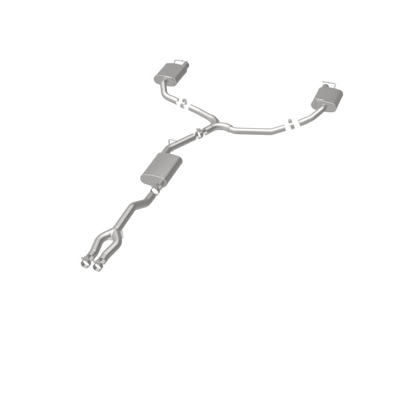 MagnaFlow Cat-Back SS Dual Split Rear Exit 2015 Dodge Charger/Chrysler 300C 3.6L V6 (Uses OEM Tips) Magnaflow