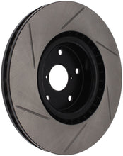 Load image into Gallery viewer, StopTech Power Slot 05-08 STi Front Left Slotted Rotor - eliteracefab.com