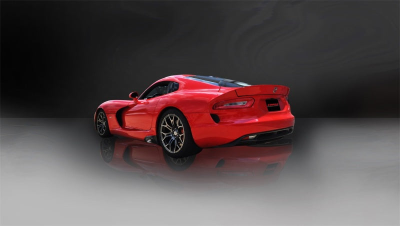 Corsa 13-13 Dodge Viper GTS 8.4L V10 Manual Xtreme Cat-Back Exhaust - eliteracefab.com