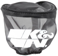 K&N Air Filter Wrap Black Oval Tapered 3.75in Base I/S Width x 2.5in Top I/S Width x 2.75in H