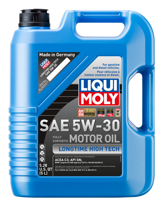 LIQUI MOLY 5L Longtime High Tech Motor Oil 5W30 LIQUI MOLY