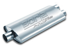 Load image into Gallery viewer, Borla Pro-XS 3in, 2-1/2in, 19in x 9-1/2in x 4in Oval Cen/Dual Turbo XL Muffler - eliteracefab.com