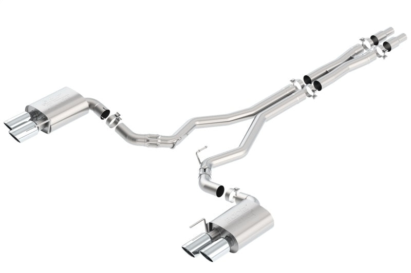 2018-2021 Ford Mustang GT Cat-Back Exhaust System ATAK Part # 140746 - eliteracefab.com