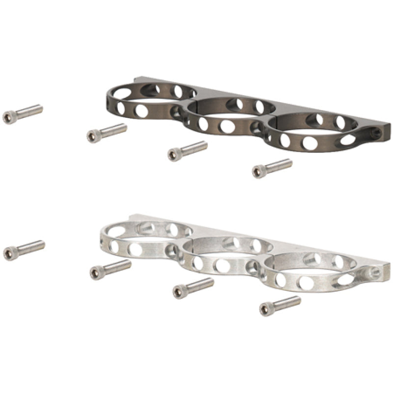 Wilwood Triple Aluminum Reservoir Lightweight Bracket w/ Mounting Screws - Anodized Wilwood