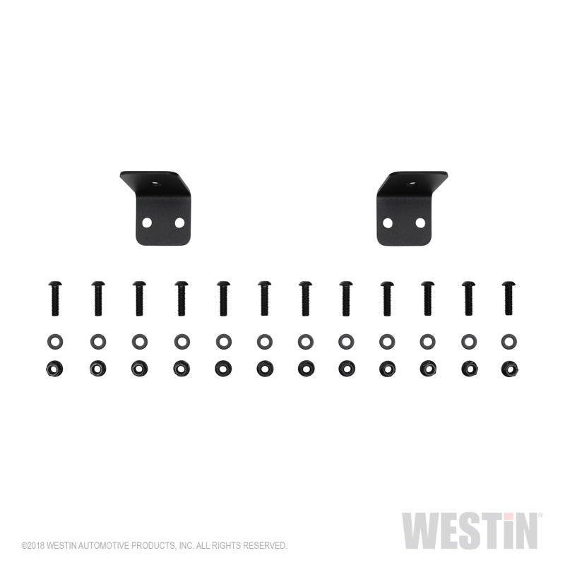 Westin 18-19 Jeep Wrangler JL WJ2 Spare Tire Relocator - Textured Black Westin