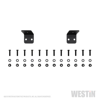 Westin 18-19 Jeep Wrangler JL WJ2 Spare Tire Relocator - Textured Black Westin