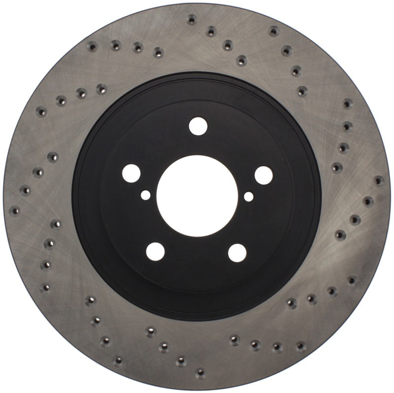 STOPTECH DRILLED SPORT BRAKE ROTOR, 128.47021R - eliteracefab.com