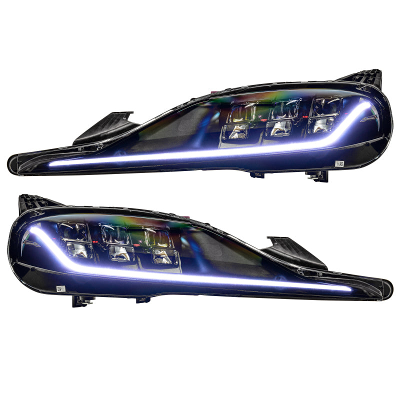 Oracle 20-21 Toyota Supra GR RGB+A Headlight DRL Upgrade Kit - ColorSHIFT w/ BC1 Controller - eliteracefab.com