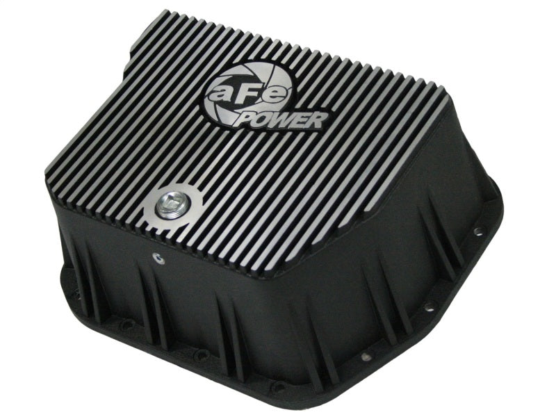 aFe Power Cover Trans Pan Machined COV Trans Pan Dodge Diesel Trucks 94-07 L6-5.9L (td) Machined - eliteracefab.com