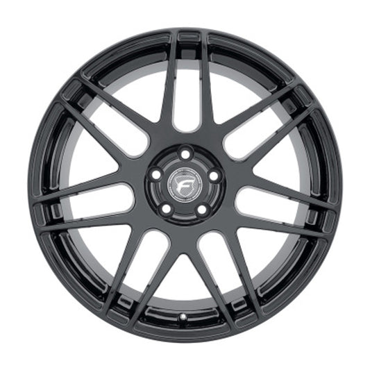 Forgestar F14 20x9.0 / 5x120 BP / ET35 / 6.4in BS Gloss Black Wheel Forgestar