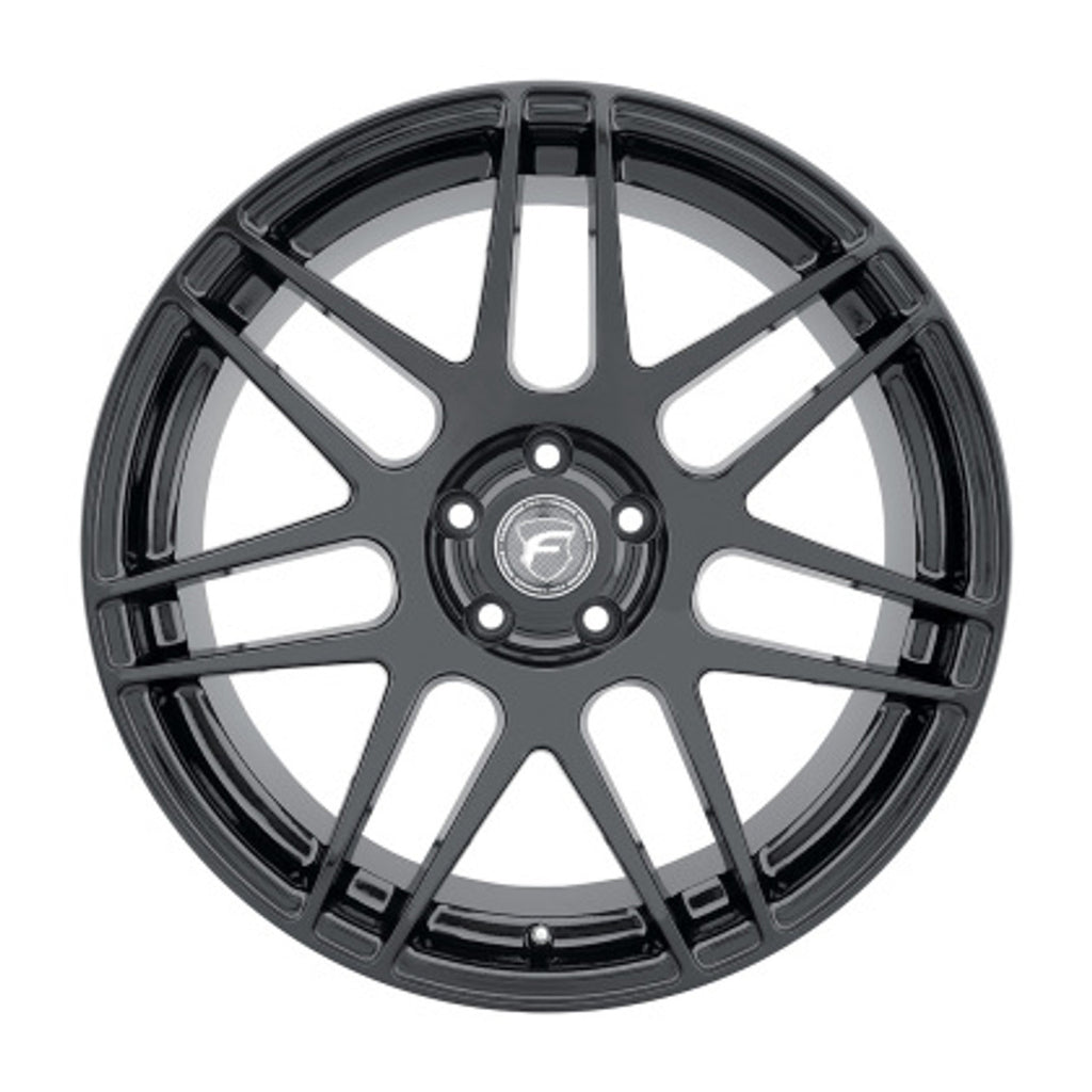 Forgestar F14 20x9.0 / 5x114.3 BP / ET35 / 6.4in BS Gloss Black Wheel