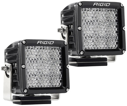 Rigid Industries Dually XL Hybrid Diffused - Spot (Set of 2) - eliteracefab.com