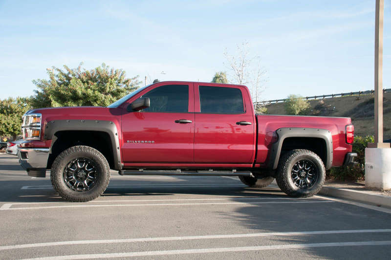 EGR 14+ Chev Silverado 5ft Bed Bolt-On Look Fender Flares - Set - Matte