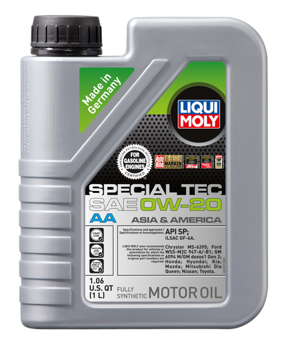 LIQUI MOLY 1L Special Tec AA Motor Oil 0W20 LIQUI MOLY