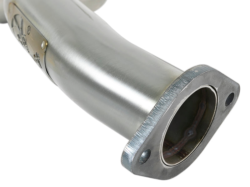 aFe Takeda 2.5in 304 SS Axle-Back Exhaust w/ Carbon Fiber Tips 16-19 Infiniti Q50 V6-3.0L (tt) aFe