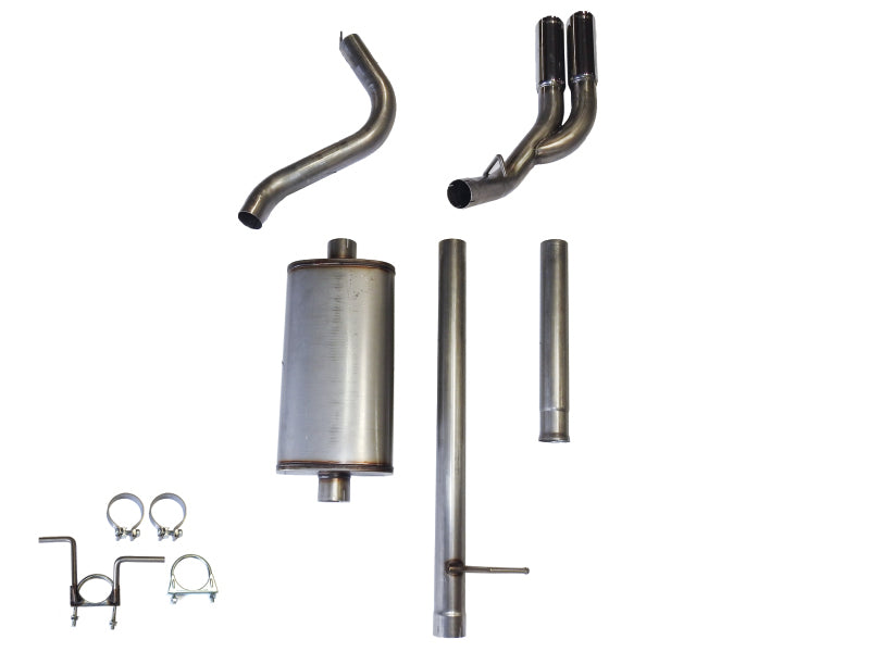 JBA 19-20 Chevy/GMC 1500 5.3L L82/L84 304SS Dual Side Exit Cat-Back Exhaust System JBA