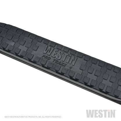 Westin 19-20 Chevrolet Silverado / GMC Sierra 1500 Reg Cab PRO TRAXX 4 Oval Nerf Step Bars - Black - eliteracefab.com