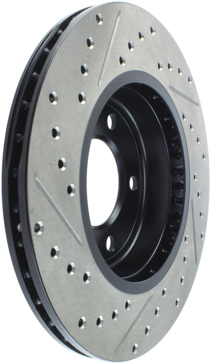 StopTech Power Slot 01-02 BMW Z3 / 03-09 Z4 / 3 Series Front Left Drilled & Slotted Rotor Stoptech