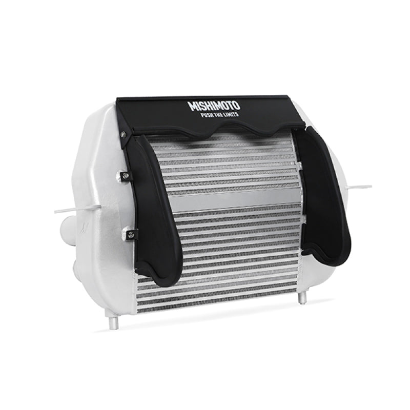 Mishimoto 2011-2014 Ford F-150 EcoBoost Silver Intercooler w/ Black Pipes - eliteracefab.com