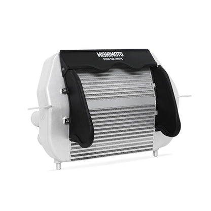 Mishimoto 2011-2014 Ford F-150 EcoBoost Silver Intercooler w/ Black Pipes - eliteracefab.com