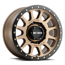 Load image into Gallery viewer, Method MR305 NV HD 18x9 +18mm Offset 8x170 130.81mm CB Method Bronze/Black Street Loc Wheel - eliteracefab.com