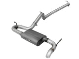 aFe Scorpion Exhaust System Cat Back 2.5in Aluminized Hi-Tuck 07-18 Jeep Wrangler JK V6 3.6/3.8L