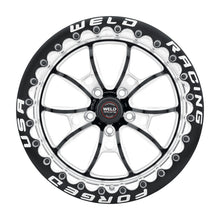 Load image into Gallery viewer, Weld S80 17x10 / 5x4.5 BP / 8.0in. BS (64mm Offset) Black Wheel 3.18 ID (Low Pad) - Single Beadlock