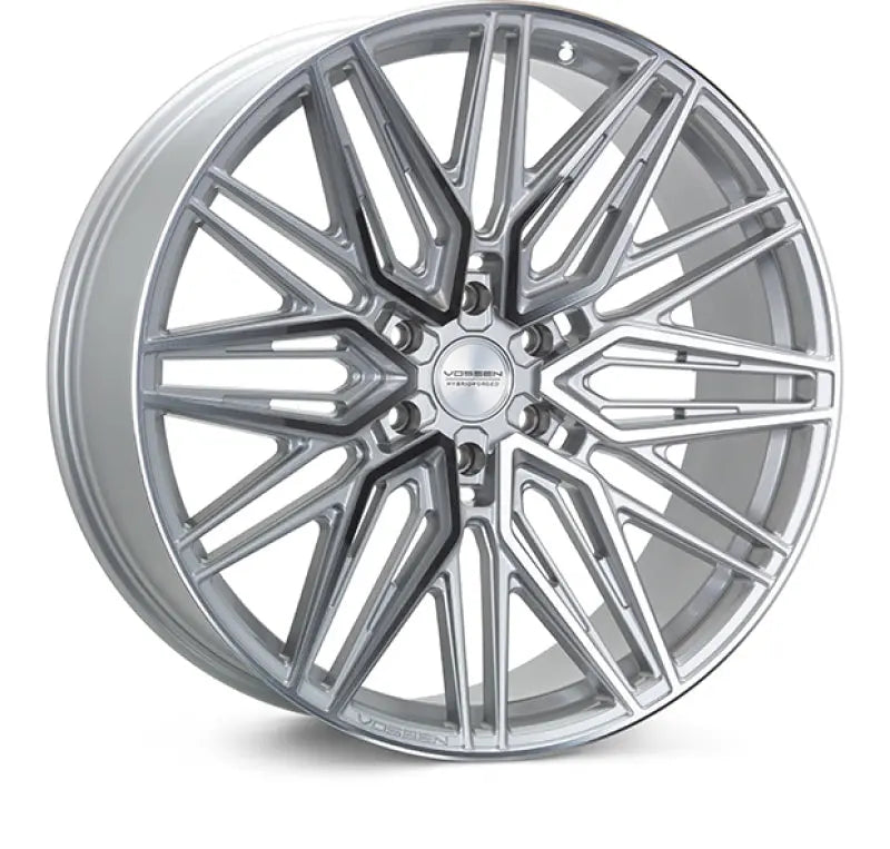 Vossen HF6-5 22x12 / 6x135 / ET-44 / Ultra Deep Face / 87.1 - Silver Polished Wheel Vossen