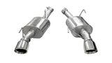 Corsa XTREME, SPORT / 2.5 IN AXLE-BACK 4.0 IN SINGLE TIPS | 2005-2010 FORD MUSTANG GT, GT500