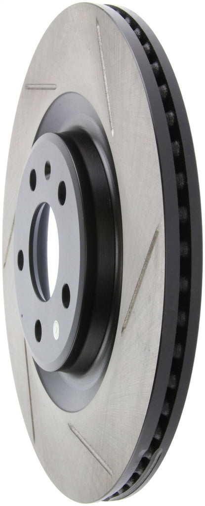 STOPTECH POWER SLOT 12-13 AUDI A6 QUATTRO/11-12 A7 QUATTRO / 10-13 S4 REAR LEFT SLOTTED ROTOR, 126.33137SL - eliteracefab.com