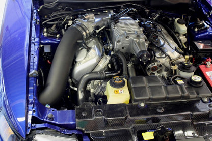 JLT 03-04 Ford Mustang SVT Cobra Black Textured Cold Air Intake Kit w/Red Filter - eliteracefab.com