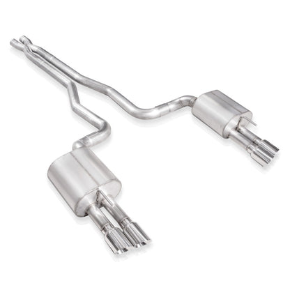 Stainless Works 2014-16 Chevy SS Exhaust 3in X-Pipe Chambered Mufflers Polished Tips Stainless Works