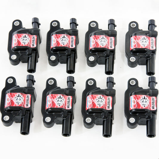 Granatelli 2014-2023 Chevrolet Corvette/Camaro 85KV Black Mass Airflow Sensor - Set of 8 - Part 28-0514-CPM