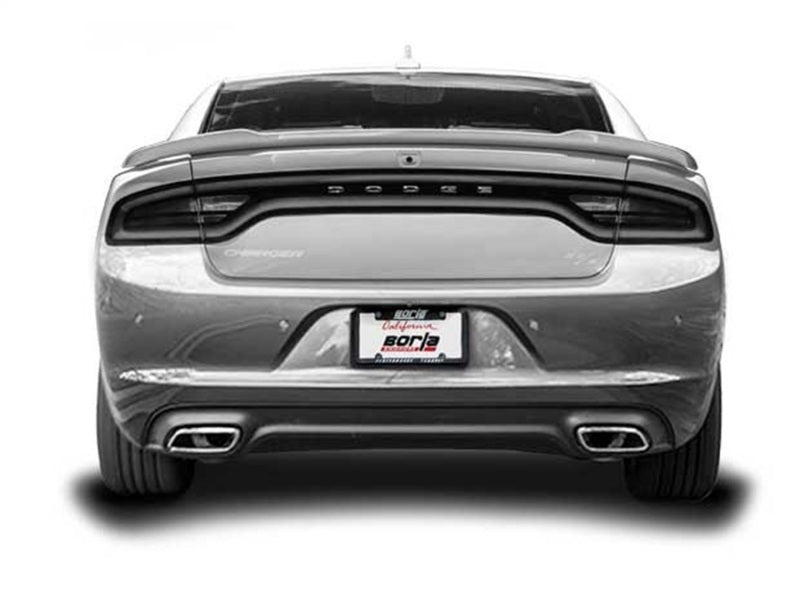 Borla 15-16 Dodge Charger R/T 5.7L No Tip Use Factory Valence Single Split Rear Exit S-Type Exhaust - eliteracefab.com