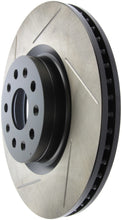 Load image into Gallery viewer, StopTech Sport Slot 16-18 Cadillac CT6 Slotted Front Right Rotor - eliteracefab.com