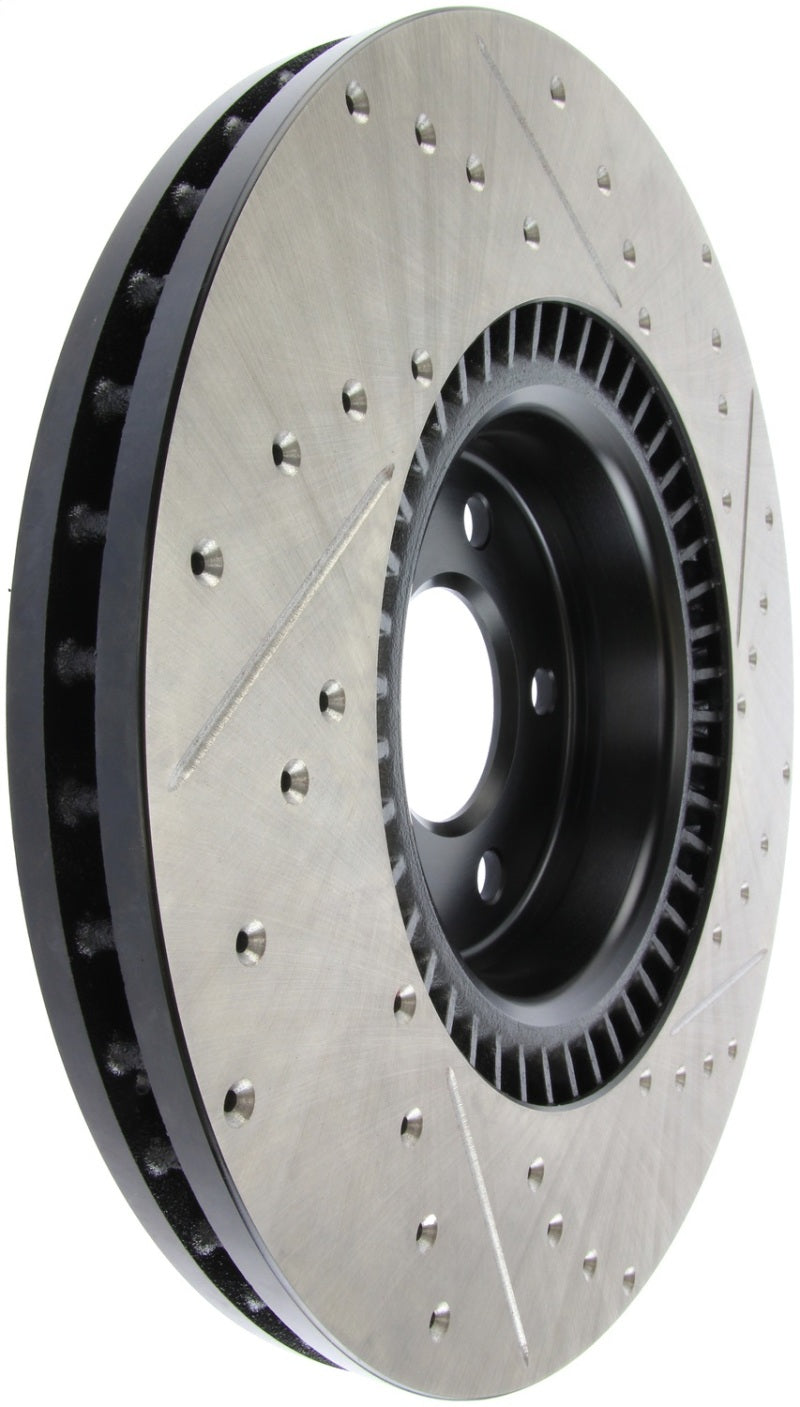 StopTech Slotted & Drilled Sport Brake Rotor - eliteracefab.com