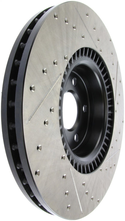 StopTech Slotted & Drilled Sport Brake Rotor - eliteracefab.com