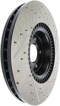 Load image into Gallery viewer, StopTech Slotted &amp; Drilled Sport Brake Rotor - eliteracefab.com