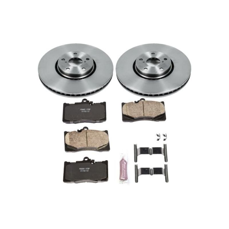 Power Stop 07-11 Lexus GS350 Front Autospecialty Brake Kit - eliteracefab.com