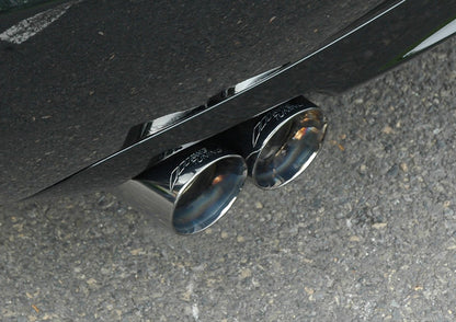 AWE Tuning Audi B7 S4 Touring Edition Exhaust - Diamond Black Tips AWE Tuning