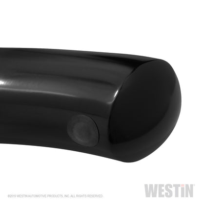 Westin 19-20 Chevrolet Silverado / GMC Sierra 1500 Reg Cab PRO TRAXX 4 Oval Nerf Step Bars - Black - eliteracefab.com