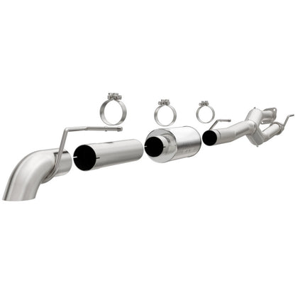 MagnaFlow 11-16 Ford F-250 6.2L 3.5in Single P/S Off Road Pro Series Performance C/B Exhaust - eliteracefab.com