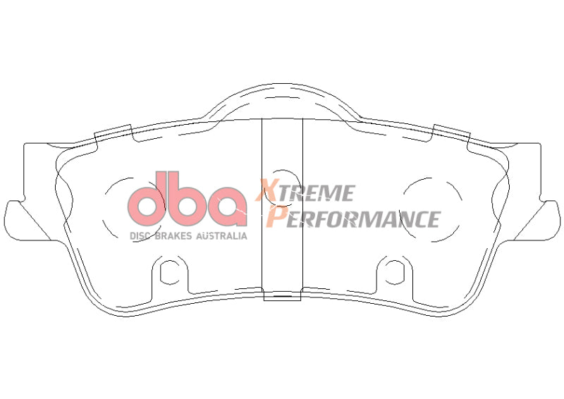 DBA Extreme Performance Rear Brake Pads - DB1766XP DBA